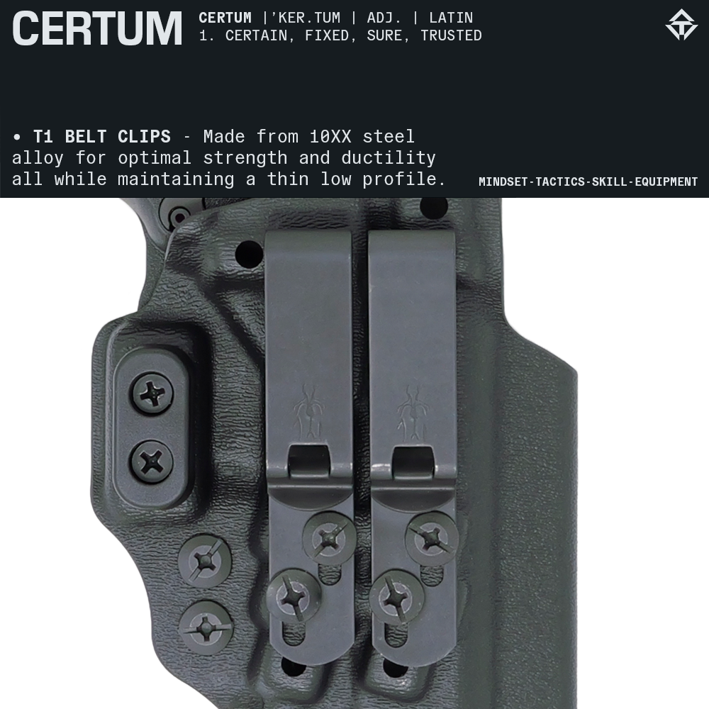 CERTUM3 IWB/AIWB Holster for 2011/1911