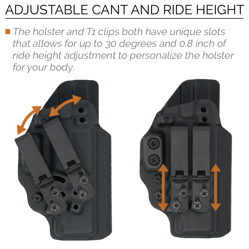 CERTUM3 IWB/AIWB Holster for SIG SAUER