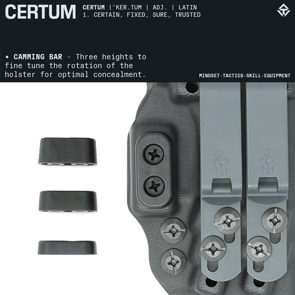 CERTUM3 IWB/AIWB Holster for SPRINGFIELD ARMORY