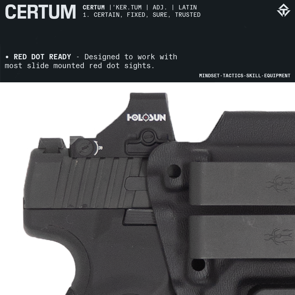 CERTUM3 IWB/AIWB Holster for HECKLER &amp; KOCH